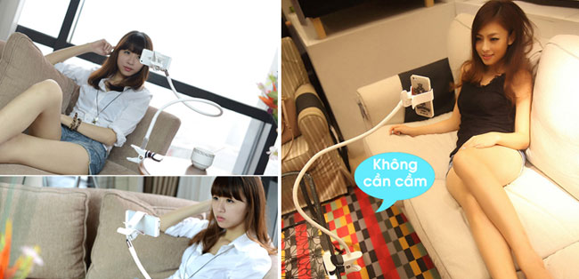 Giá đỡ điện thoại đuôi khỉ đa năng giá cực rẻ