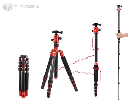 Chân máy ảnh Benro Mefoto A1350Q1 chính hãng