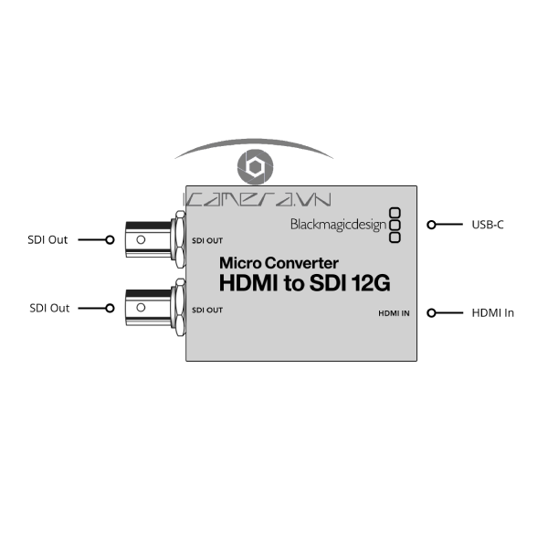 Bộ chuyển đổi Micro Converter HDMI to SDI 12G