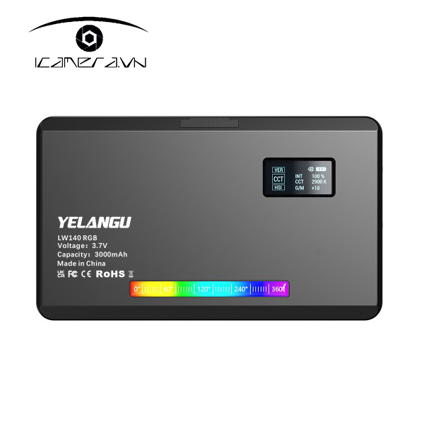 Đèn led Video YELANGU LW140 RGB