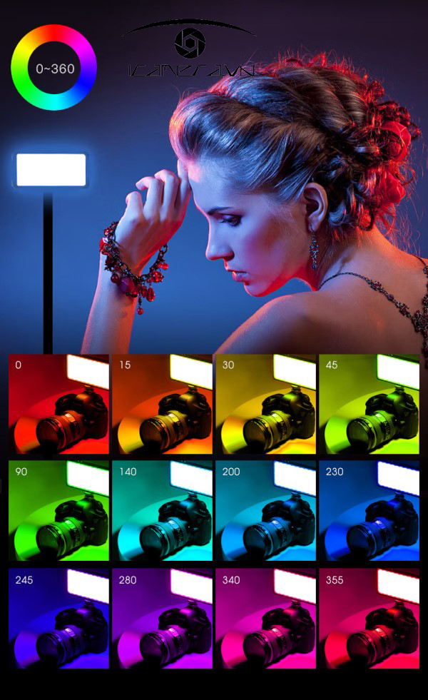 Đèn led Video YELANGU LW140 RGB