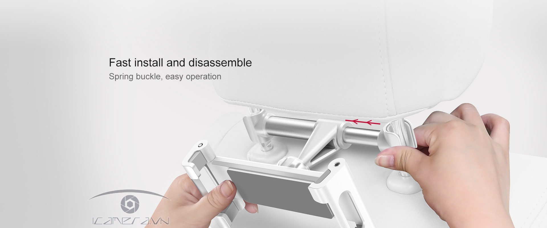 Giá đỡ iPad, điện thoại gắn ghế sau xe hơi Joyroom JR-ZS158