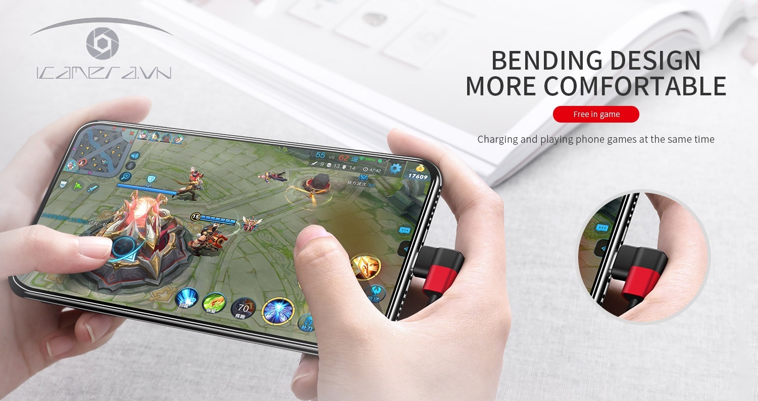 Cáp chuyển đổi lightning ra cổng sạc và giắc tai nghe 3.5mm - 2in1 adapter Joyroom S-M362