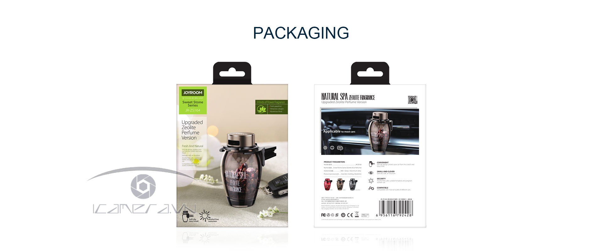 Nước hoa khử mùi xe hơi Joyroom JR-ZS164