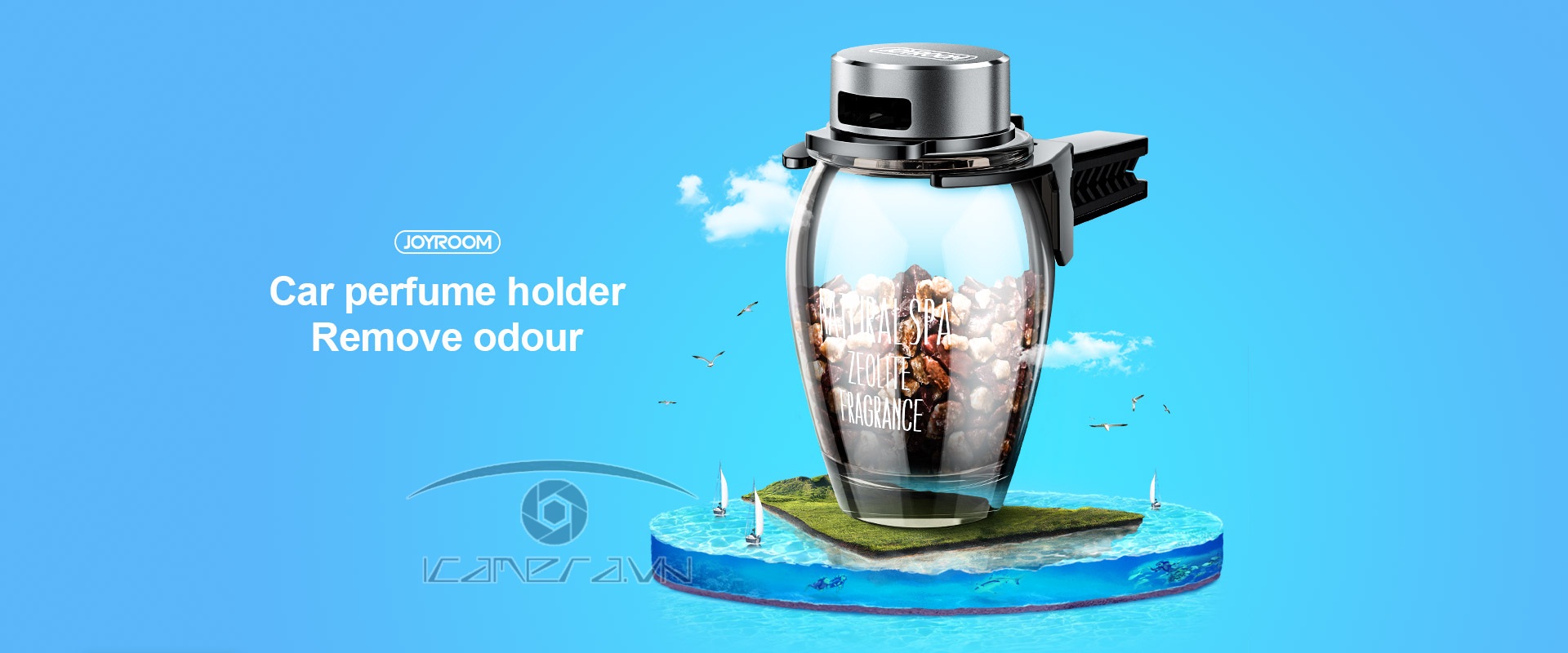 Nước hoa khử mùi xe hơi Joyroom JR-ZS164