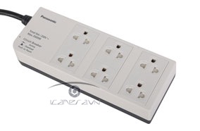 Ổ điện có dây Panasonic WCHG2836 tích hợp 6 ổ cắm