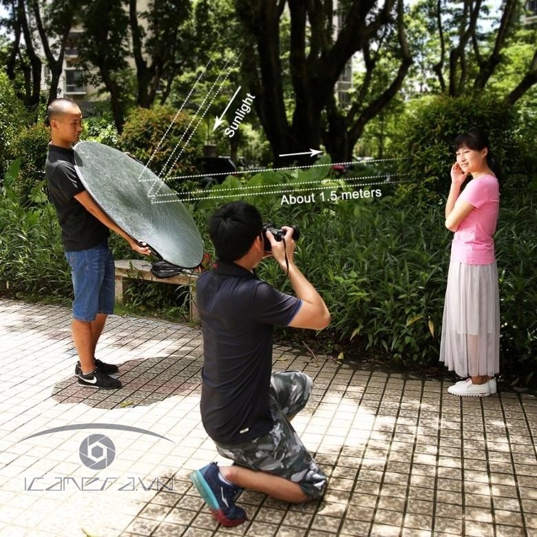 Hắt sáng 2 trong 1 đường kính 110cm