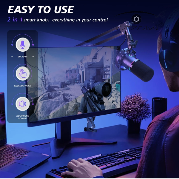 Micro MAONO PD200XS Cổng USB / XLR