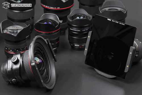 Kính lọc sáng Nano IR ND64 lọc tia hồng ngoại hỗ trợ chụp ảnh ngoài trời 100x100mm