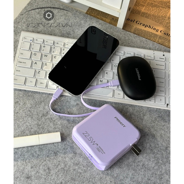 Sạc dự phòng Pisen Quick power box 22.5W - LS-DY236