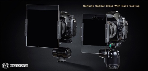 Kính lọc ánh sáng bảo vệ ống kính máy ảnh Filter AR ND1000 NiSi 100x100mm