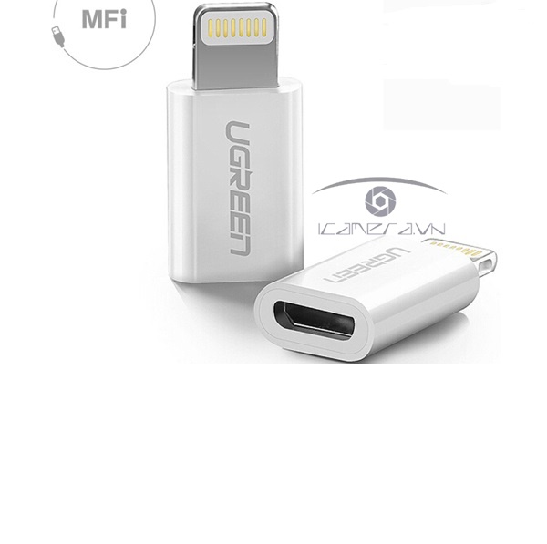 Ugreen 20745 - Đầu chuyển Lightning sang Micro USB 