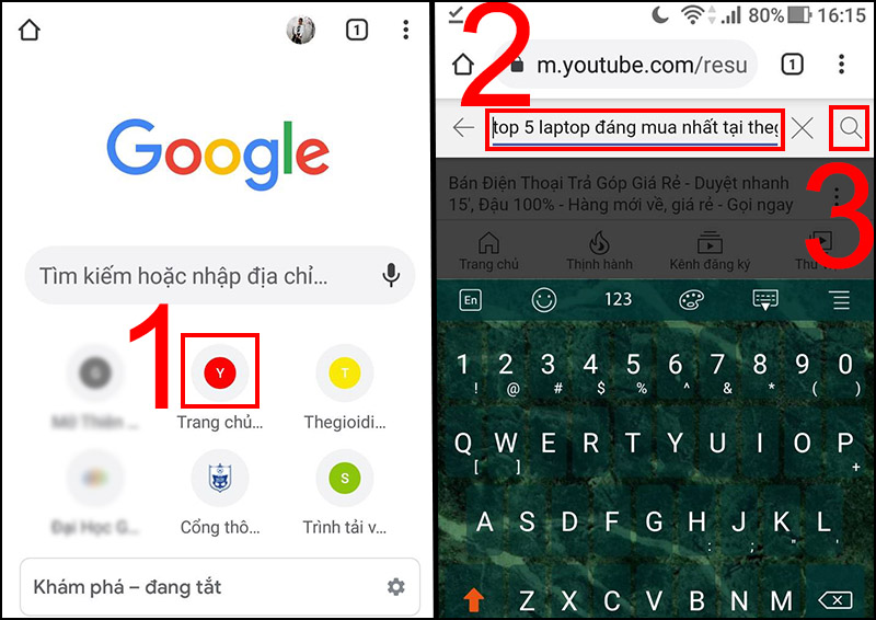 Cách lưu video Youtube về điện thoại