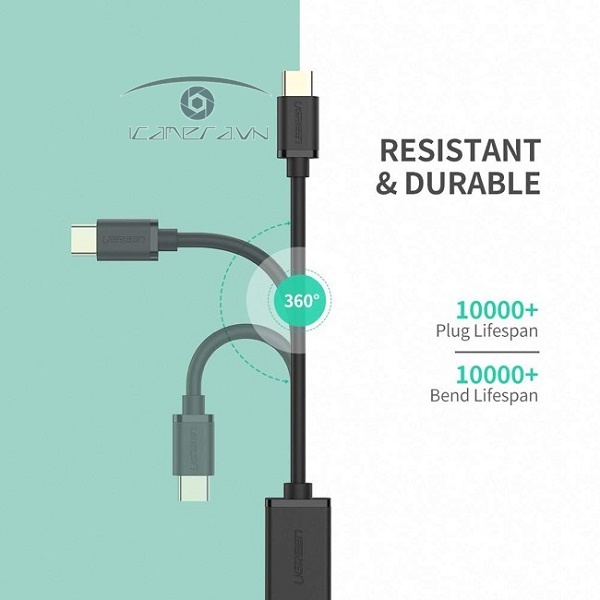 Cáp OTG USB Type C to USB 3.0 Ugreen 30701 chính hãng
