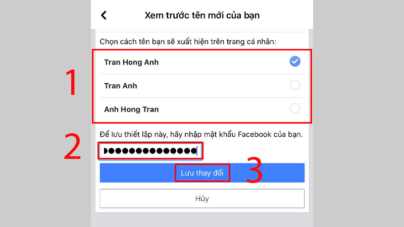 Hướng dẫn cách đổi tên Facebook trên điện thoại, máy tính mới nhất