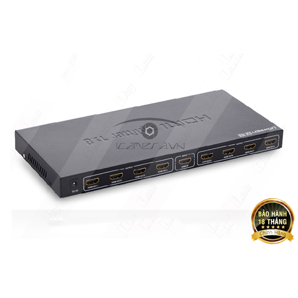 Bộ chia HDMI 1 ra 8 Ugreen UG-40203 FullHD@60Hz , 2K4K@30Hz chính hãng