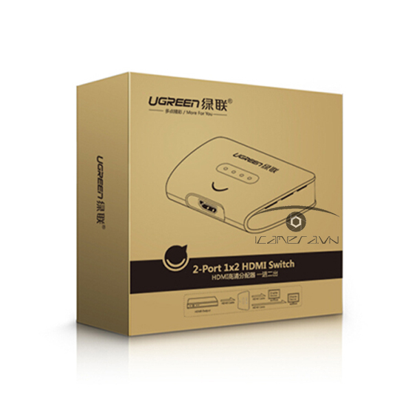 Bộ chia HDMI 1 ra 2 Chính hãng Ugreen 40207