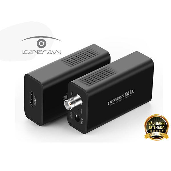 Bộ chuyển đổi HDMI to SDI Ugreen 40966 hỗ trợ FullHD*1080