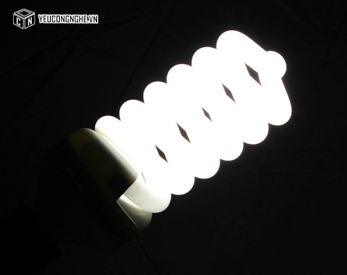 Bóng đèn xoắn ốc 45W 5500K hỗ trợ chụp ảnh trong studio