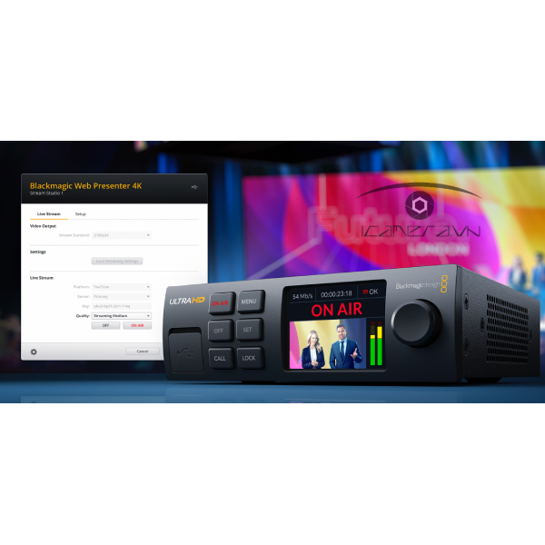 Bộ mã hóa và Streaming Web Presenter 4K