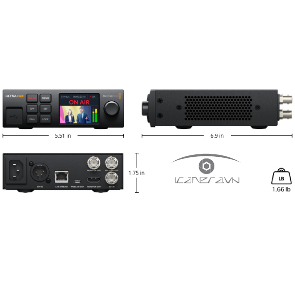 Bộ mã hóa và Streaming Web Presenter 4K