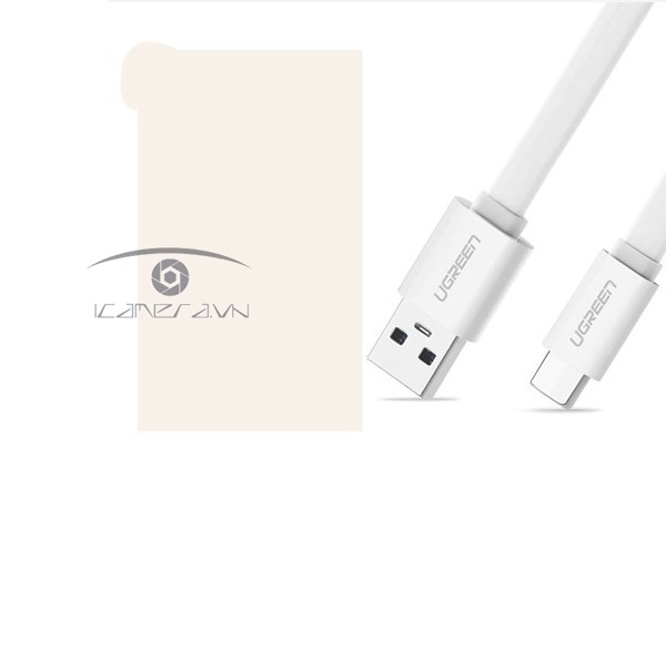 Dây USB Type C to USB 3.0 dài 0.25M dẹt chính hãng UGREEN 10690