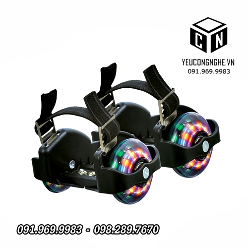 Giầy trượt patin phát sáng 2 bánh thế hệ mới giá rẻ Giầy trượt patin phát sáng 2 bánh thế hệ mới giá rẻ