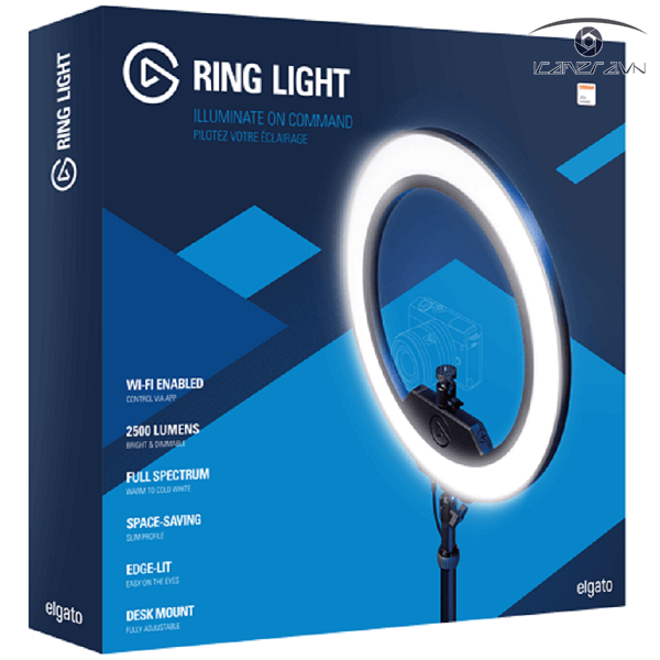 Đèn Stream Elgato Ring Light | Hàng chính hãng