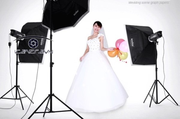 Softbox lồng tản sáng Godox 60x90 cm set up ánh sáng studio