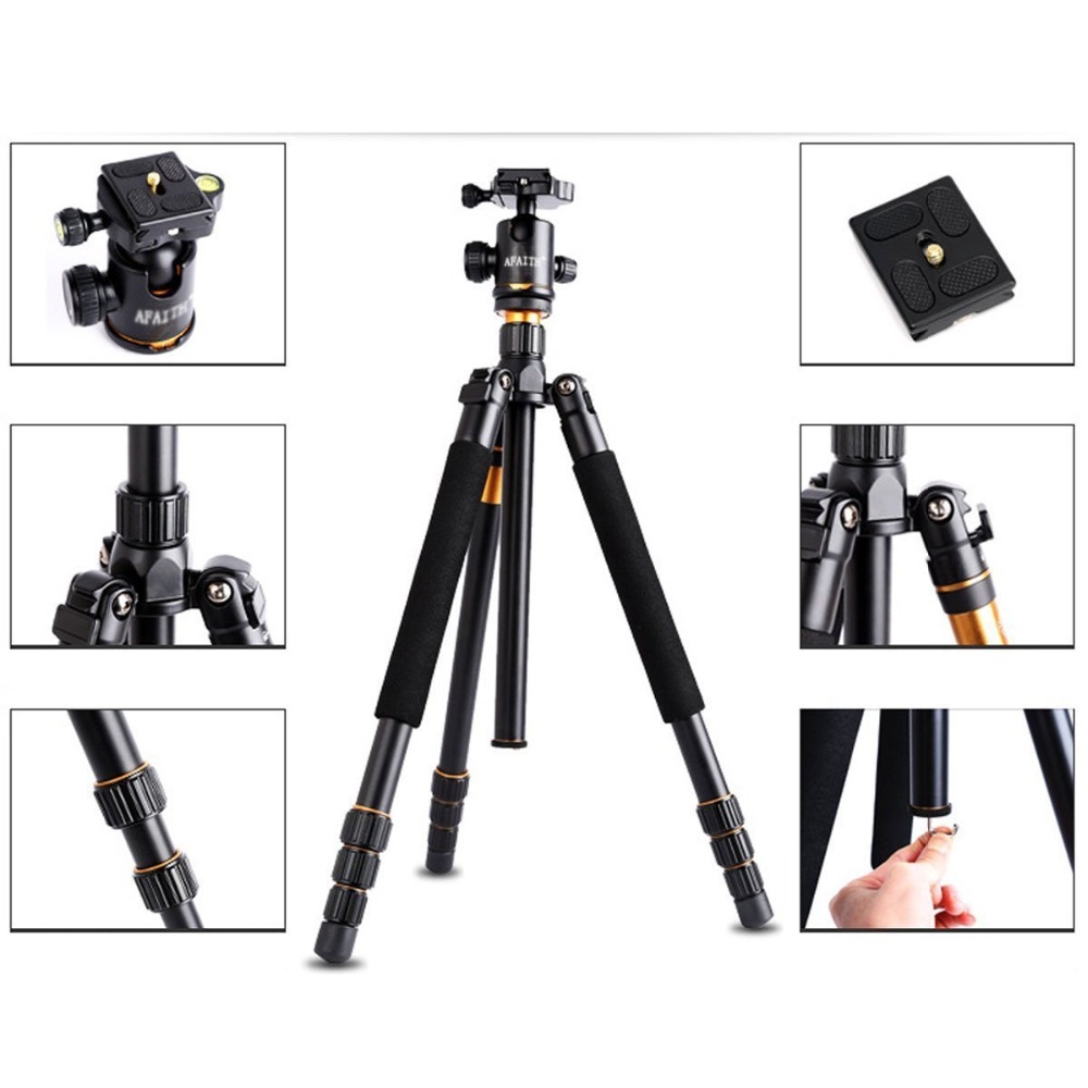 Chân máy ảnh Tripod Beike QZSD Q999S