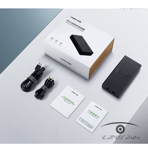 Bộ chuyển mạch 8 máy tính dùng chung 1 bộ phím chuột Ugreen 60102