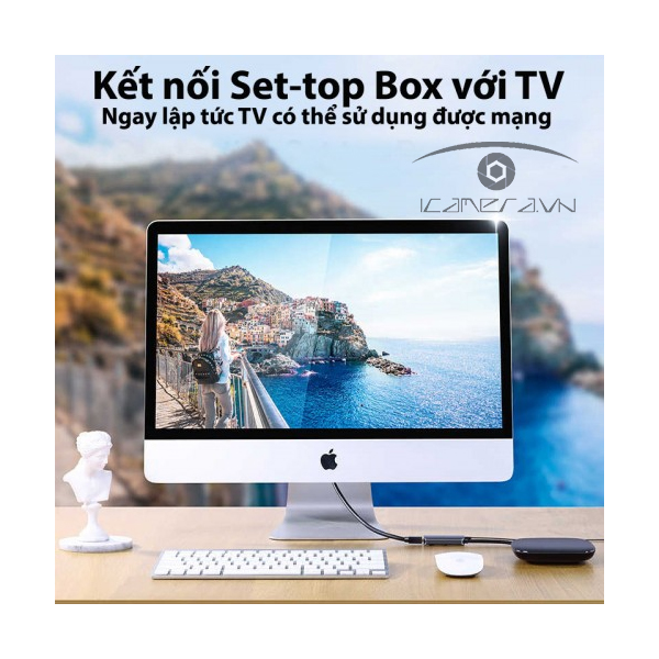Cáp chuyển đổi HDMI to Mini Displayport Ugreen 60352 hỗ trợ 4K