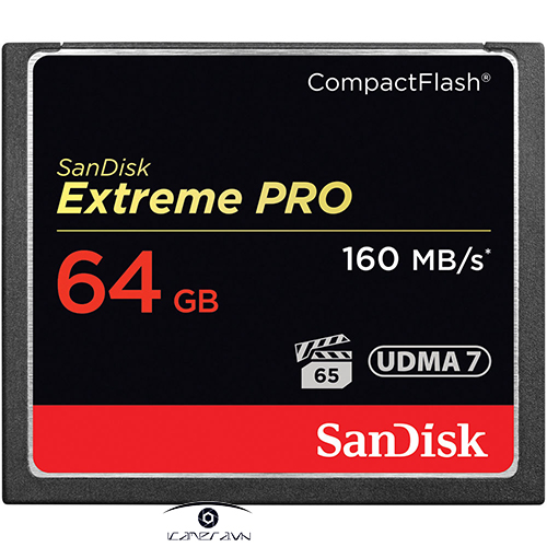 Thẻ nhớ CF Extreme Pro 64GB Sandisk VPG65 UDMA7, 160MB/s R, 150MB/s W SDCFXPS-064G-X46