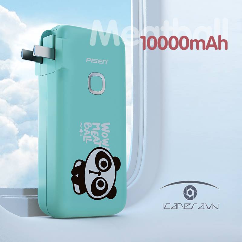 Sạc dự phòng Quick High Power Box Meatball 2-in-1 10000mAh