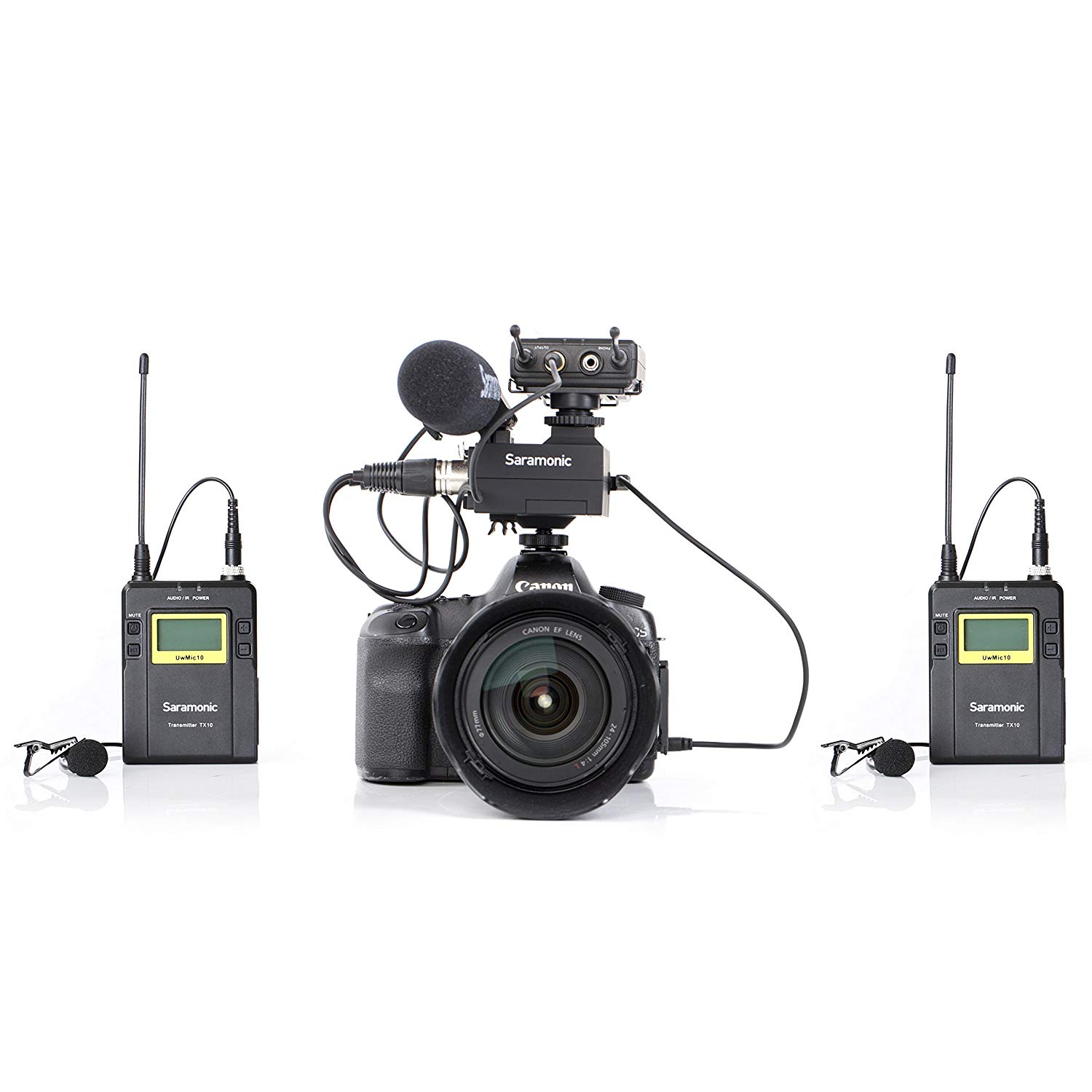 Cáp chuyển đổi âm thanh 3.5mm ra cổng XLR Male Saramonic SR-UM10C35XLR