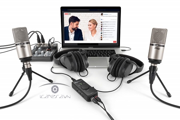 iRig Stream - Thiết Bị Thu Âm Livestream Stereo Chuẩn 24bit