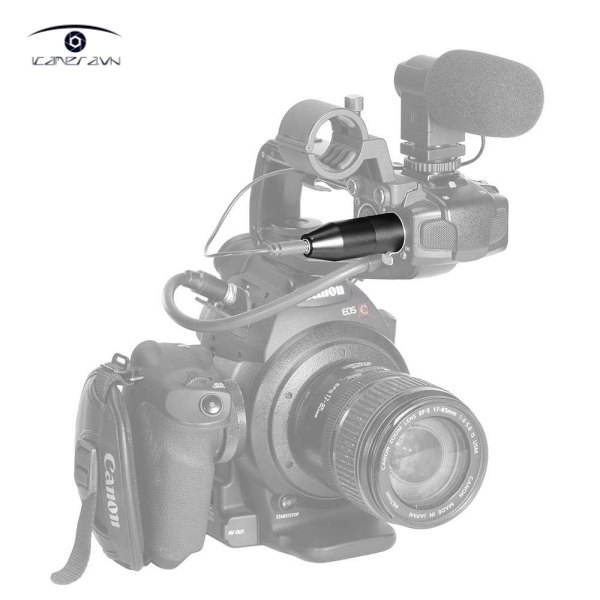 Adapter 3.5mm sang XLR chuyen doi dien nang BOYA BY-XLR Pro gia re ha noi