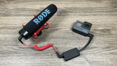 Mic Adapter chuyển tín hiệu cho Gopro Hero 5/6/7 Type-C sang 3.5mm chính hãng