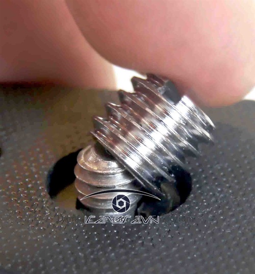 Adapter ốc đổi từ vít nhỏ 1/4 ra 3/8 cho máy ảnh, máy quay