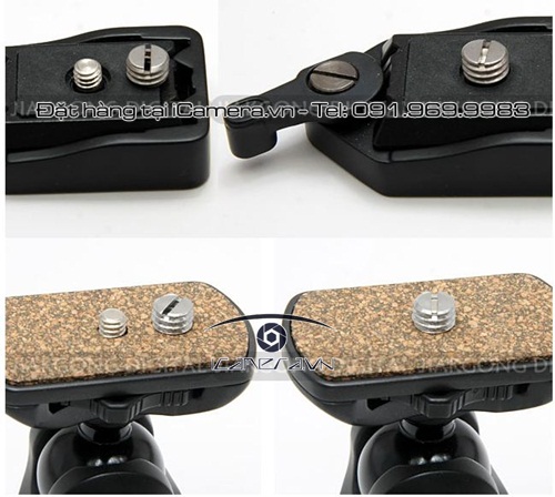 Adapter ốc đổi từ vít nhỏ 1/4 ra 3/8 cho máy ảnh, máy quay