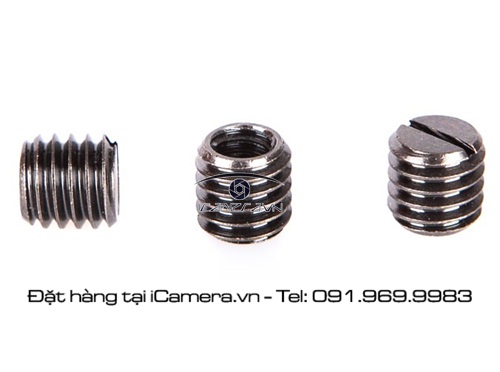 Adapter ốc đổi từ vít nhỏ 1/4 ra 3/8 cho máy ảnh, máy quay