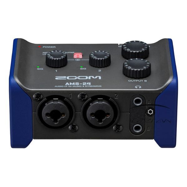 Soundcard thu âm Zoom AMS-24
