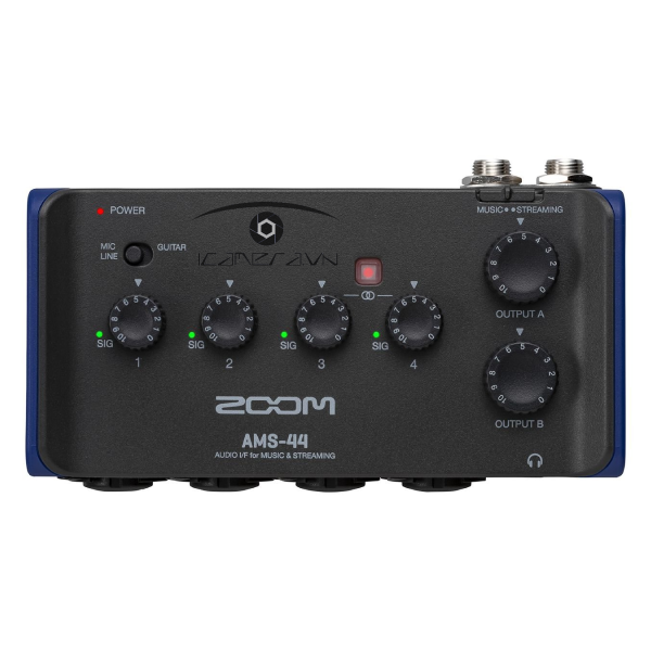 Bộ soundcard âm thanh USB-C Zoom AMS-44