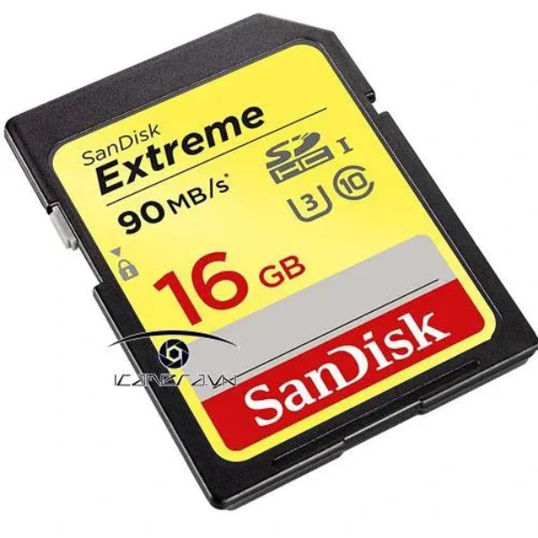 Thẻ nhớ Extreme SDHC C10 UHS-1 16GB Sandisk 90Mb/s SDSDXNE-016G-GNCIN