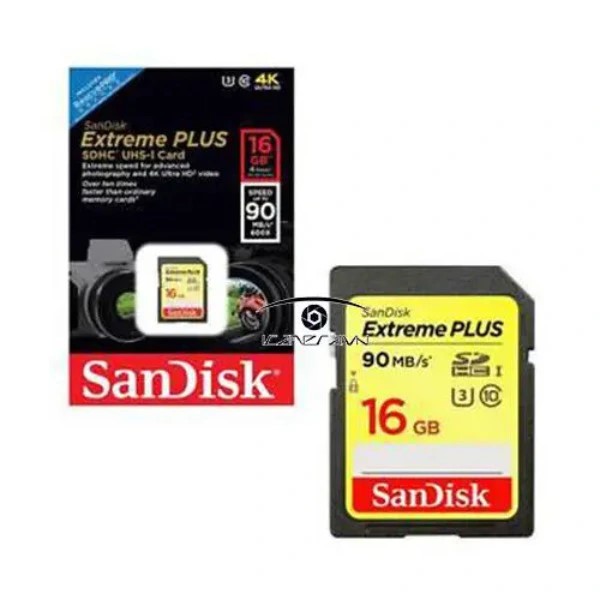 Thẻ nhớ Extreme SDHC C10 UHS-1 16GB Sandisk 90Mb/s SDSDXNE-016G-GNCIN