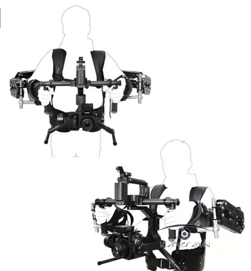 Áo giáp kèm tay trợ lực vest arm Steadicam Stabilizer Ronin/Ronin M hãng Wieldy HD-8900