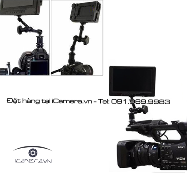 Articulating Arm Bracket 7-inch khớp nối tay khuỷu thiết bị chụp ảnh quay phim