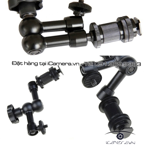 Articulating Arm Bracket 7-inch khớp nối tay khuỷu thiết bị chụp ảnh quay phim
