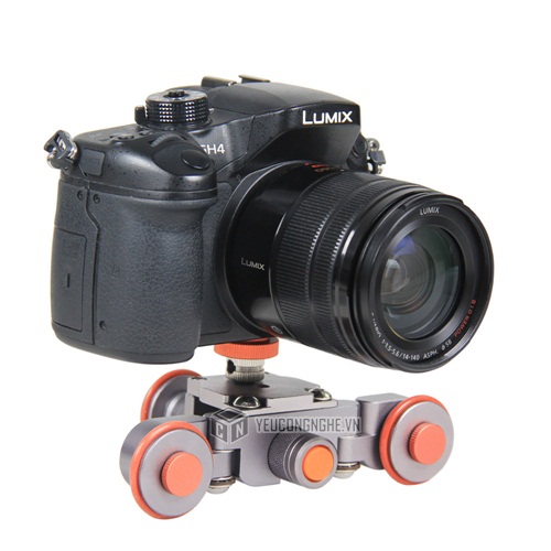 Autodolly bộ trượt 3 bánh tự động cho máy ảnh DSLR hãng Yelangu