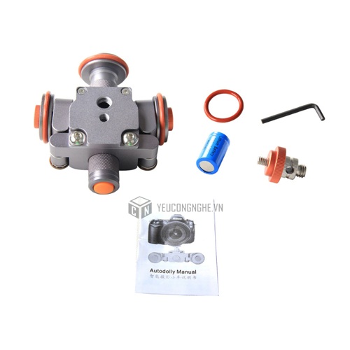 Autodolly bộ trượt 3 bánh tự động cho máy ảnh DSLR hãng Yelangu